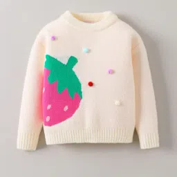 hopscotch Girls Printed Pullover Sweatshirt image 1