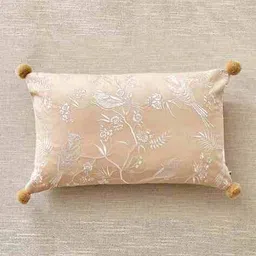 home centre Embroidered Filled Cushion image 1