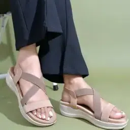 shoetopia Women Cross-Strap Platform Heeled Sandals -picture-21