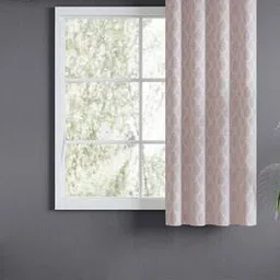 haus & kinder Set of 2 Sandalwood Heritage Jacquard Window Curtains-picture-14