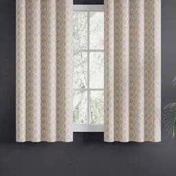 haus & kinder Pack of 2 Leaf Print Window Curtains-picture-50