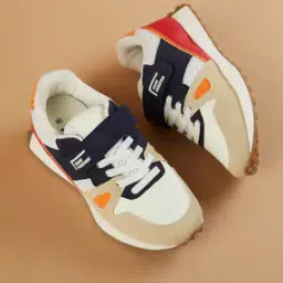 fame forever by lifestyle Boys Round-Toe Shoes with Velcro Closure-picture-12