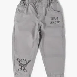 Boys Typographic Print Joggers-image-46