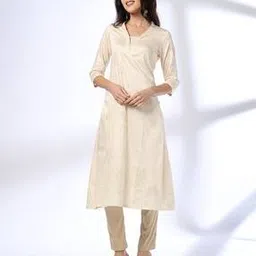 avaasa mix n' match Women Floral Print A-Line Kurta with Insert Pocket-picture-17