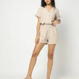 yousta Women Mid-Rise Regular Fit Shorts with Insert Pockets-picture-47