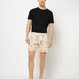 yousta Men Graphic Print Mid-Rise Shorts-picture-15