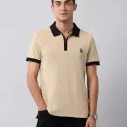 u.s. polo assn. Men Slim Fit Polo T-Shirt with Logo Embroidered-picture-42