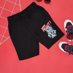 pantaloons junior Boys Graphic Print Regular Fit Shorts-picture-10