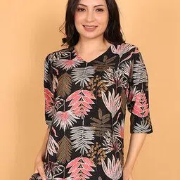 fims Women Self-design Straight Kurti-picture-44