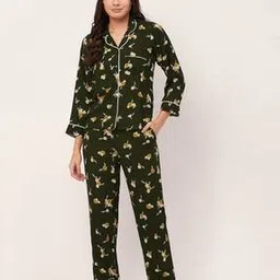 jade & julie Women Floral Nightwear Set-picture-23