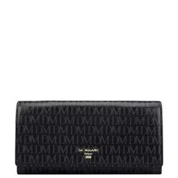 da milano Women Logo Embossed Travel Wallet-picture-35