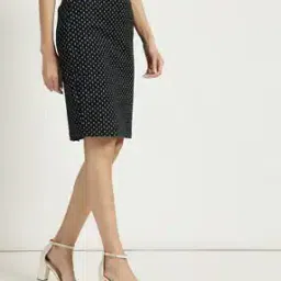 fable street Women Geometric Print Pencil Skirt-picture-53