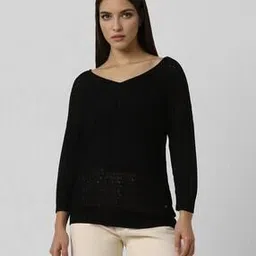 van heusen Women Embellished V-Neck Cardigan-picture-18