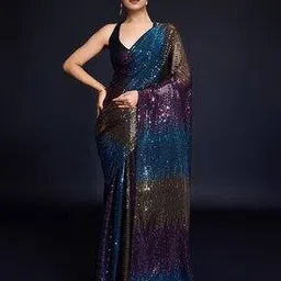 clemira Women Georgette Traditional Saree  -picture-24