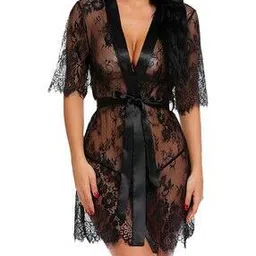 curvex Women Lace Babydoll Nighties-picture-20
