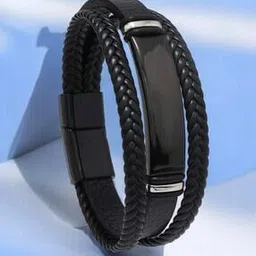 jewels galaxy Men Multi-Layered Bracelet-picture-20