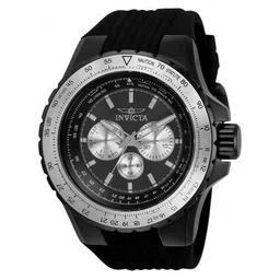 invicta Men Quartz Black Strap Style Watch - 33033 image 1