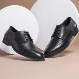 red tape Men Flat Derbys with Genuine Leather Upper-picture-21
