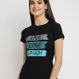 tromko Women Regular Fit Round Neck T-Shirt-picture-45