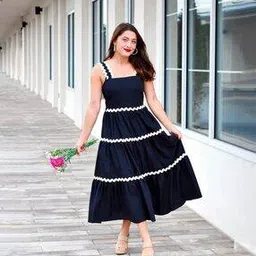 pahelirani Women Fit And Flare Knee Length Dress-picture-15