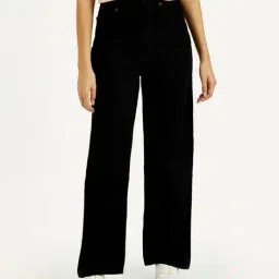 levi's Women High-Rise Straight Fit Jeans image 1