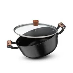 Pure Iron Casserole with Glass Lid-image-32