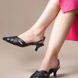 froh feet Women Slip-On Kitten Heeled Sandals-picture-14