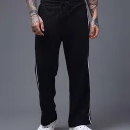 madsto Men Mid-Rise Straight Track Pants -picture-13