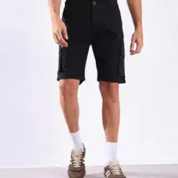 neonomad Men Regular Fit Cargo Shorts-picture-26