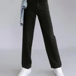 kashianxstyle Women Mid-Rise Straight Fit Jeans image 1