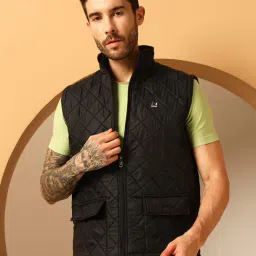 christy world x ag Men Regular Fit Zip-Front Gilet  image 1