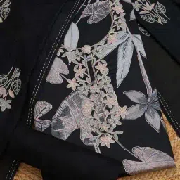 soch Women Floral Print 3-Piece Unstitched Dress Material image 1