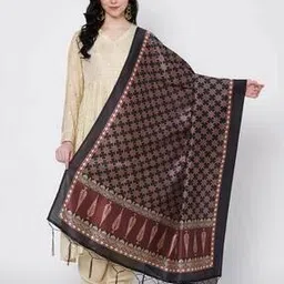 akshadeep Women Chanderi Paisley Dupatta-picture-25