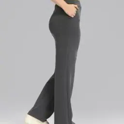 blissclub Women Flat-Front Straight Fit Pants-picture-17