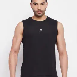 parcel yard Round Neck Sleeveless Vest image 1