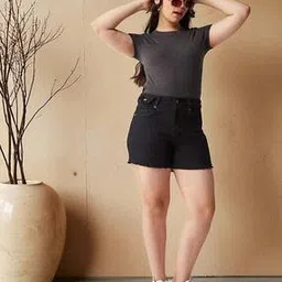 mizuki Girls High-Rise Regular Fit Shorts-picture-29