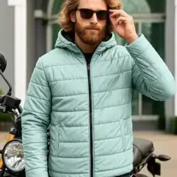 bewakoof Men's & Oversized Reversible Puffer Jacket-picture-13