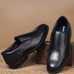 bata Men Round-Toe Slip-On Shoes-picture-36