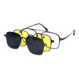 hashtag eyewear Unisex Polarized Lens Clip-On Square Sunglasses-8M 14 37602 C2-picture-40