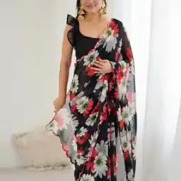 peachmode Women Embellished Regular Traditional Saree-picture-34