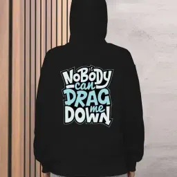 buythattrendz Women Typographic Print Regular Fit Hoodie image 1