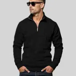 neonomad Men Regular Fit Half-Zip Closure Sweatshirt-picture-19