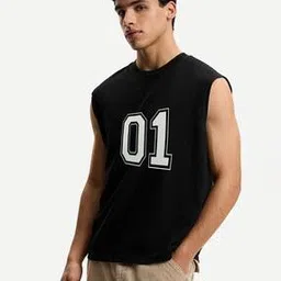 buda jeans co Men Numeric Print Oversized Fit T-Shirt-picture-25