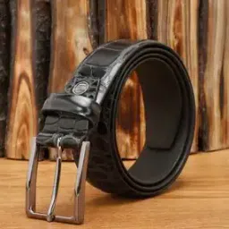 louis stitch Men Textured Leather Belt -picture-16