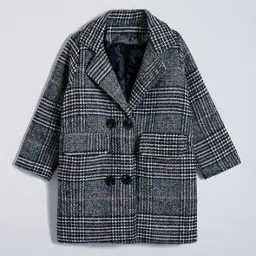 hopscotch Girls Button Closure Trench Coat image 1