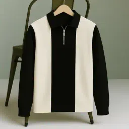 neonomad Men Colourblock Regular Fit Polo T-Shirt image 1