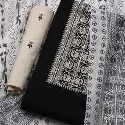 mbz.in by meena bazaar Women Cotton Unstitched Dress Material   -picture-11