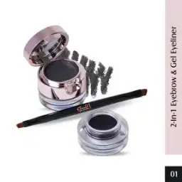 glam 21 Smudge & Waterproof 2-in-1 Eyebrow Powder & Gel Eyeliner -picture-44