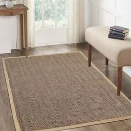 saral home Woven Anti-Slip Strong Border Carpet-picture-27