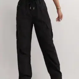 buda jeans co Women Relaxed Fit Flat-Front Cargo Pants-picture-12